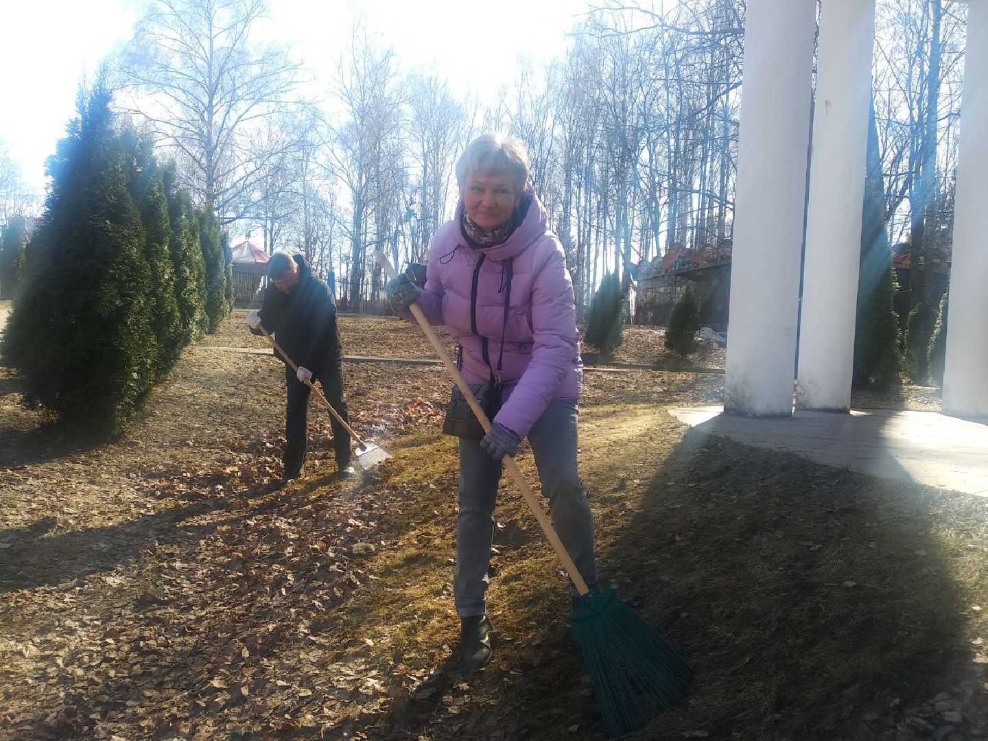 Дмитров, Субботник, Министерство ЖКХ Московской области