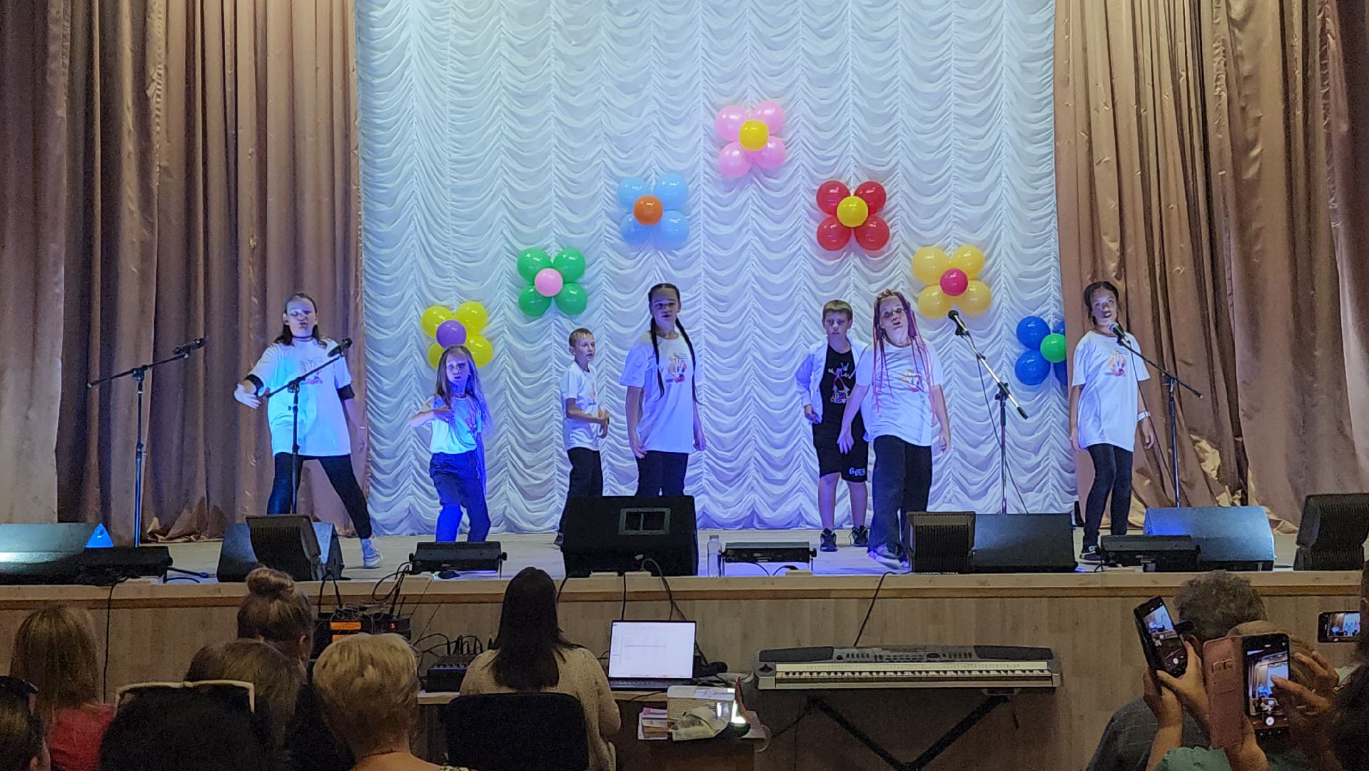 шатура, каникулы в талантии, петровский дк, отчетный концерт,