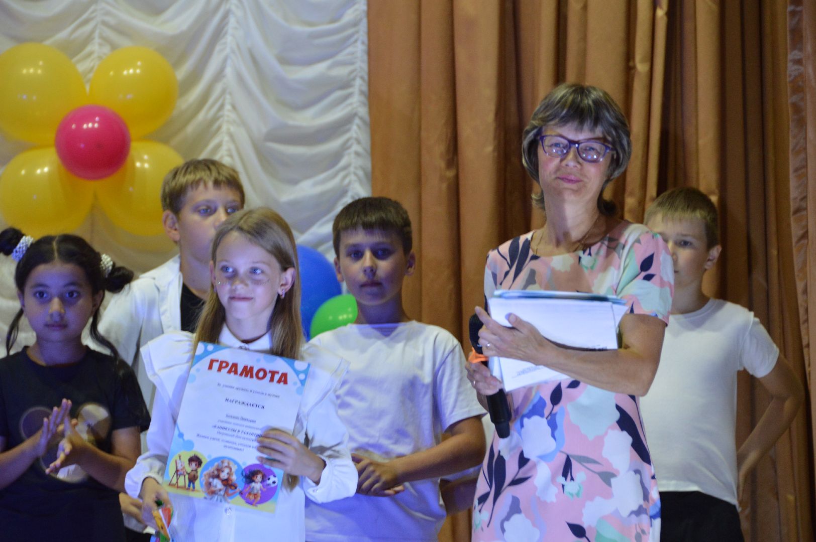 шатура, каникулы в талантии, петровский дк, отчетный концерт,