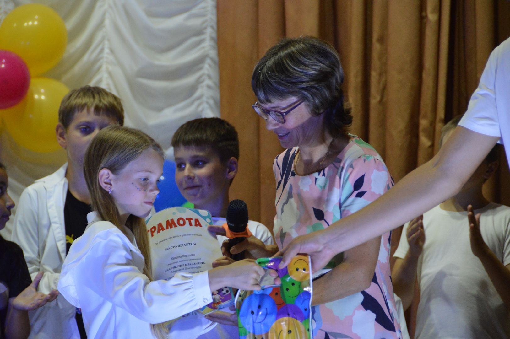 шатура, каникулы в талантии, петровский дк, отчетный концерт,