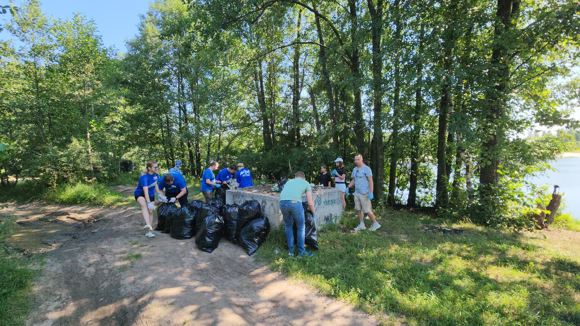егорьевск, люблевка, любляна, зона отдыха, субботник, акция, экология,