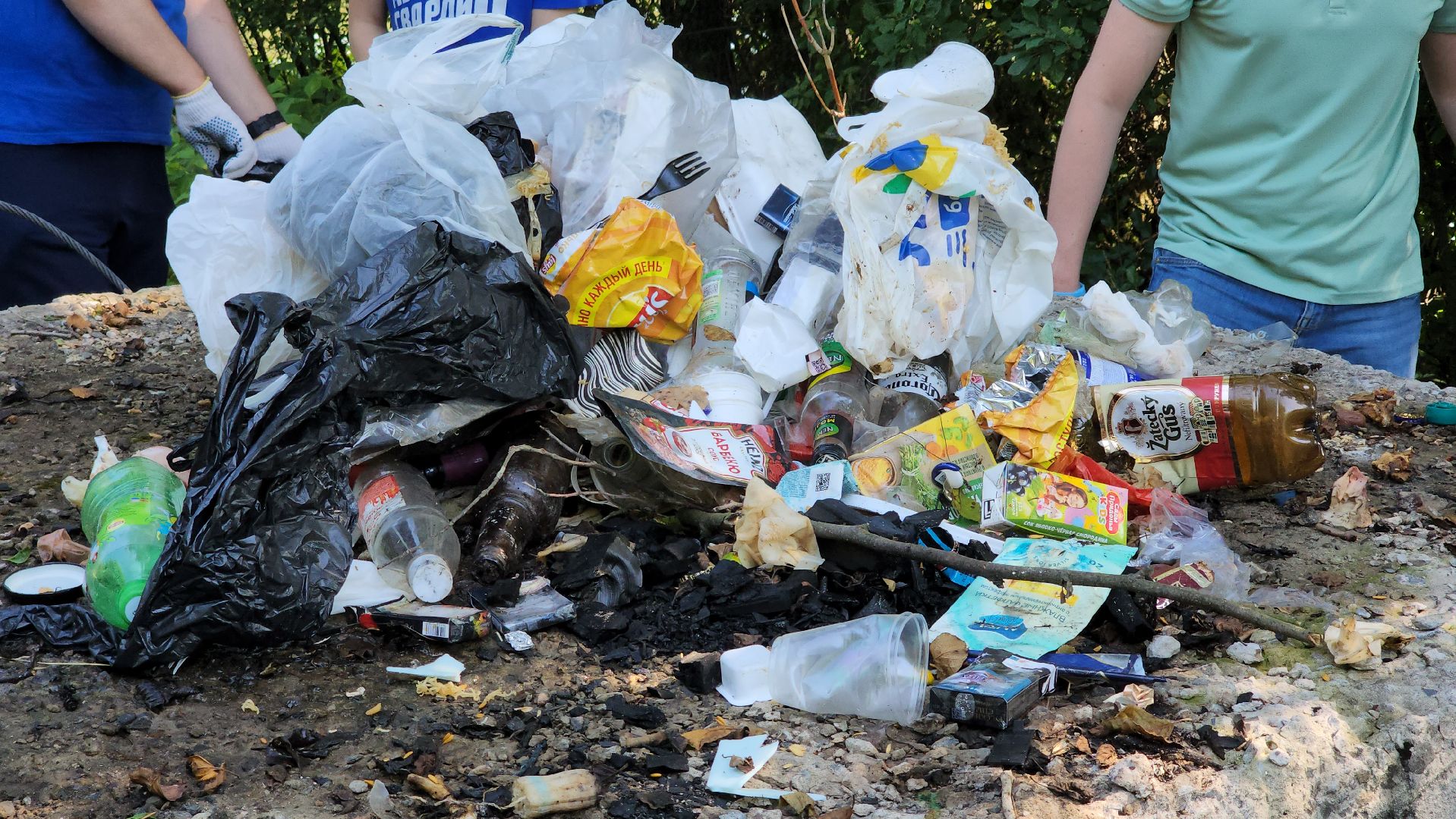 егорьевск, люблевка, любляна, зона отдыха, субботник, акция, экология,