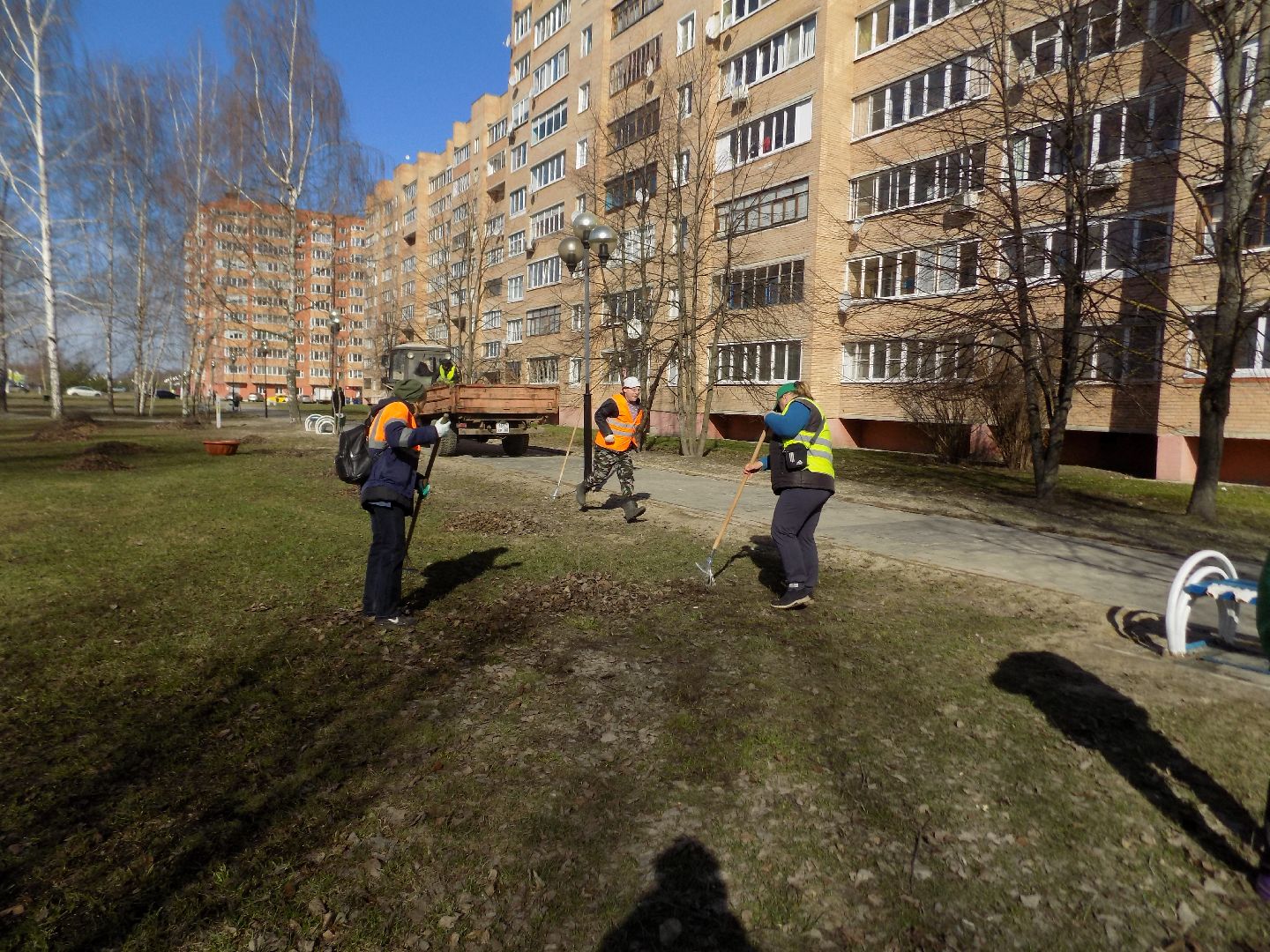 Большая Шатура, Шатура, субботник