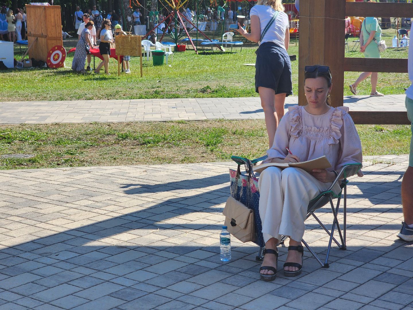 Дубна, Лекторий, Скетчинг, День города, Праздник,