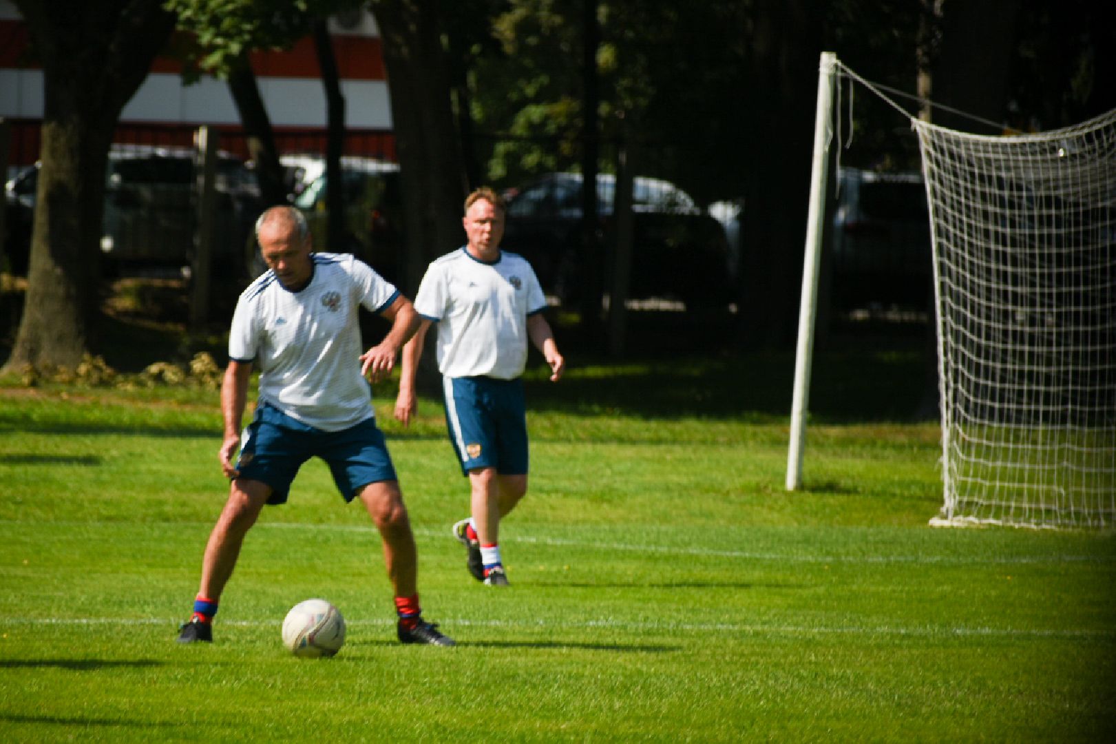 Бронницы, Футбольный клуб Фабус, Юбилейная игра в футбол в Бронницах, Встреча на футбольном поле, Спорт в Бронницах,