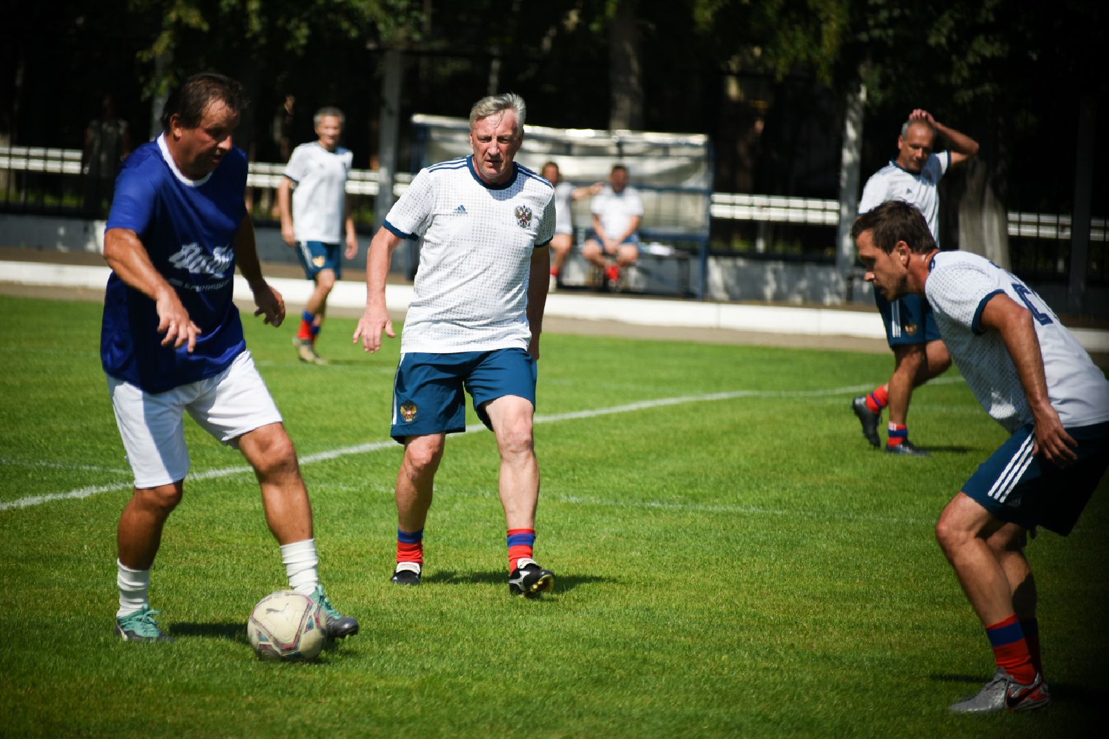 Бронницы, Футбольный клуб Фабус, Юбилейная игра в футбол в Бронницах, Встреча на футбольном поле, Спорт в Бронницах,