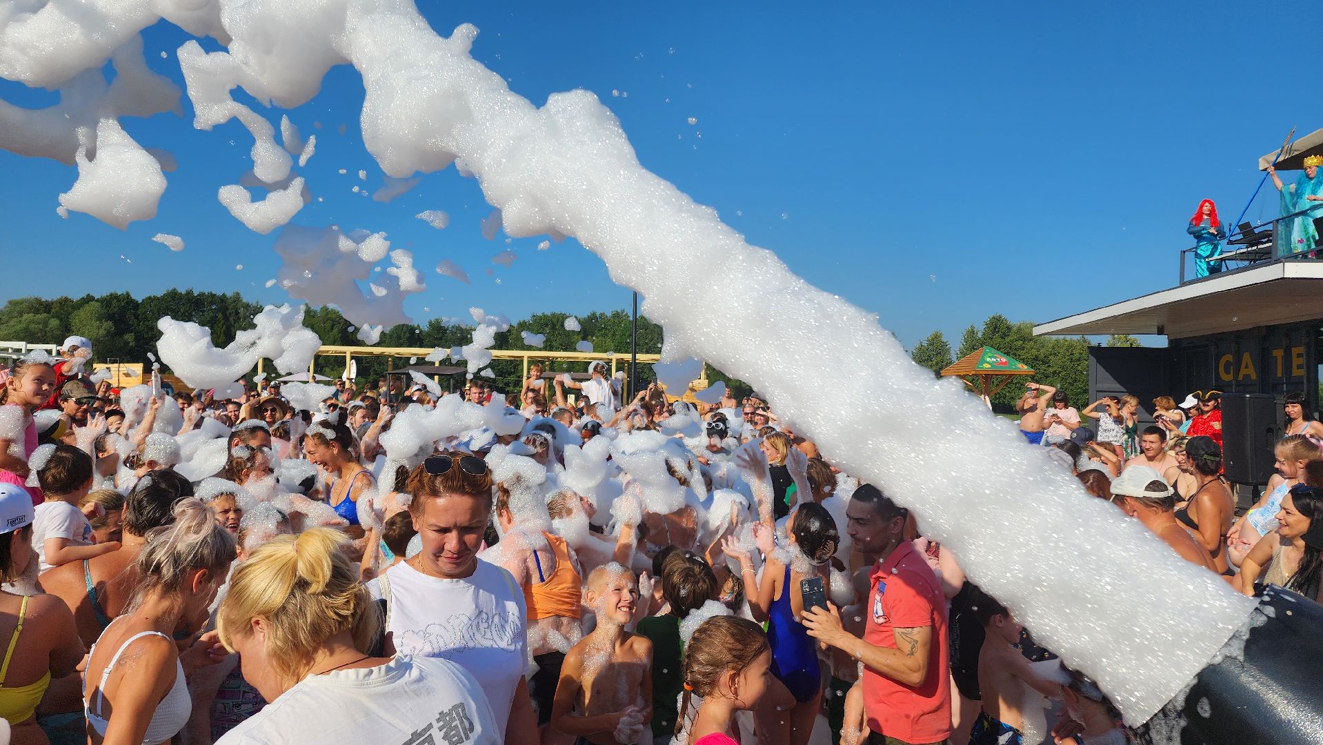парк Взлет, Домодедово, Подмосковье, день нептуна,