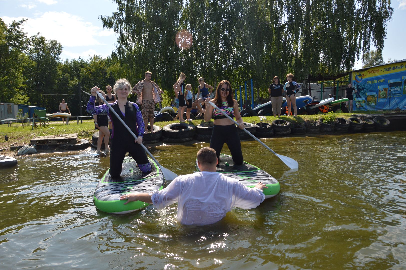 шатура, пляжный отдых, культурная шатура, спорт, спорт для всех, семейный спорт, сап-борды