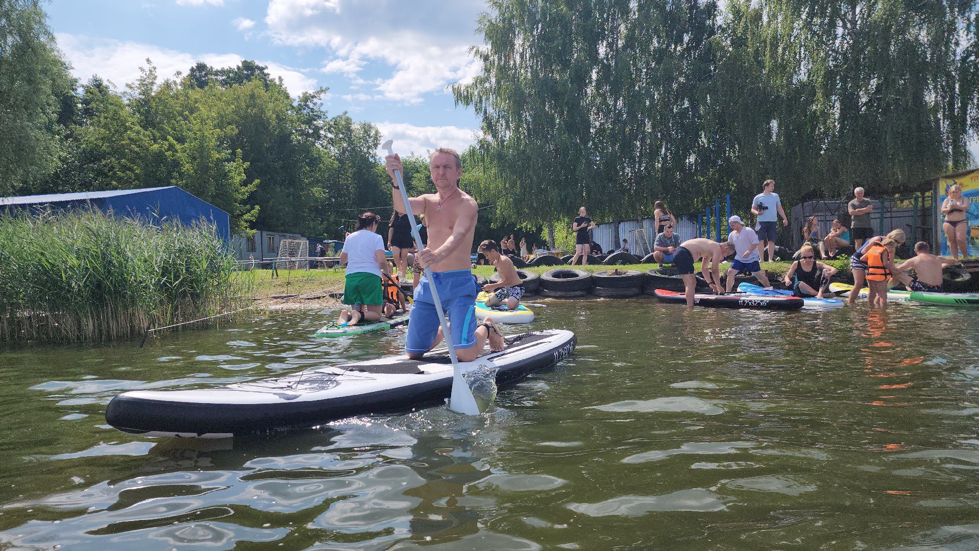 шатура, пляжный отдых, культурная шатура, спорт, спорт для всех, семейный спорт, сап-борды