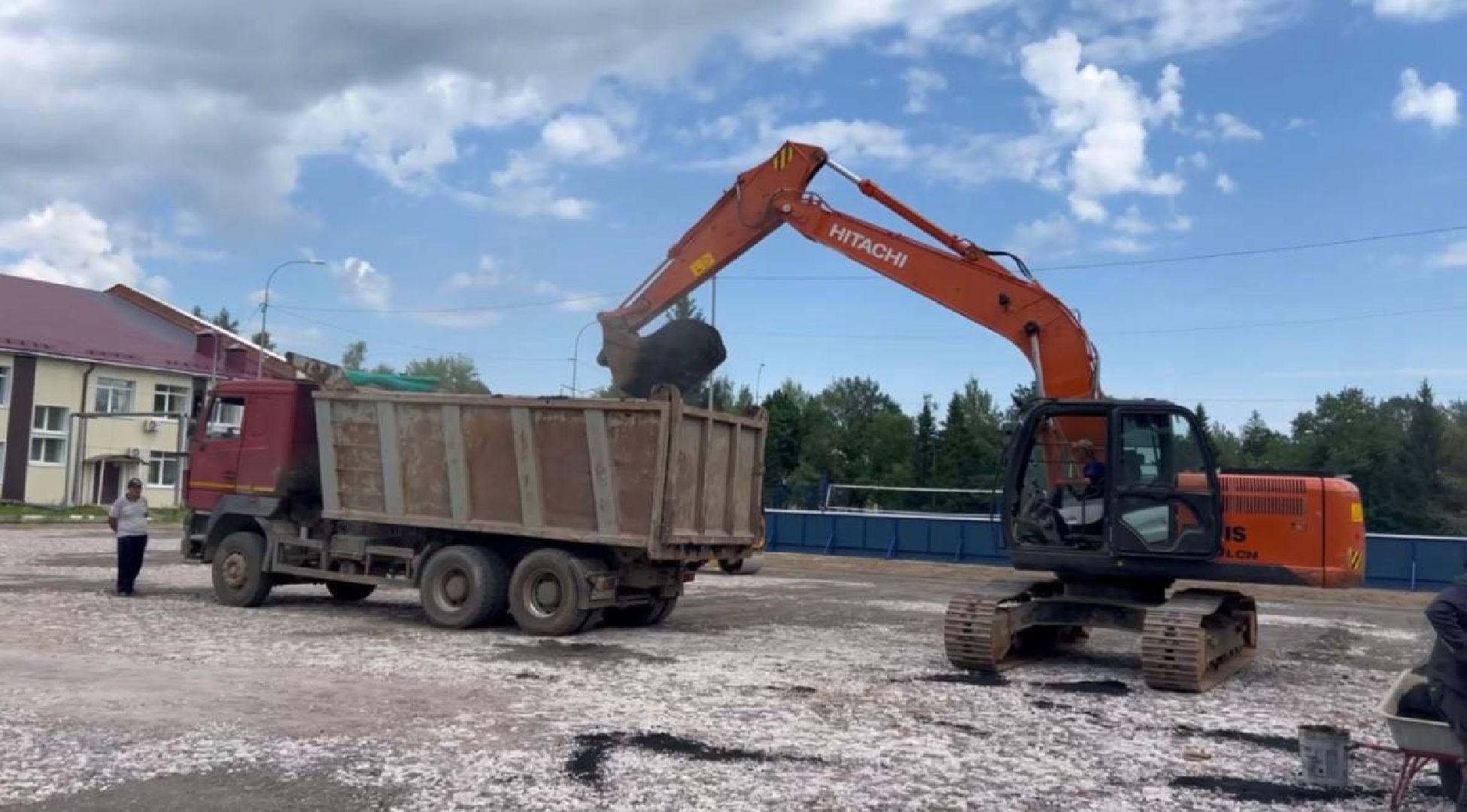 бригада,футбольное поле, городской округ восход,