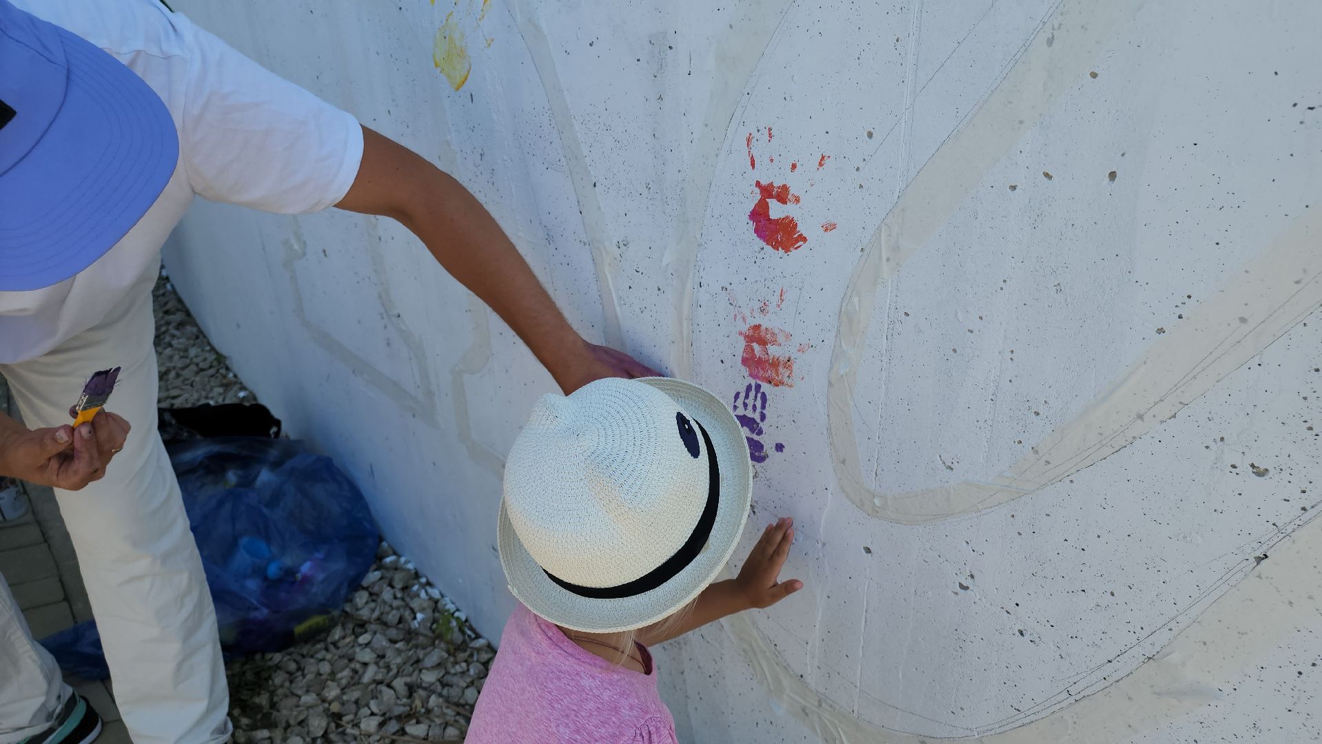 кашира, набережная оки, день города, граффити, акриловая краска, лак,