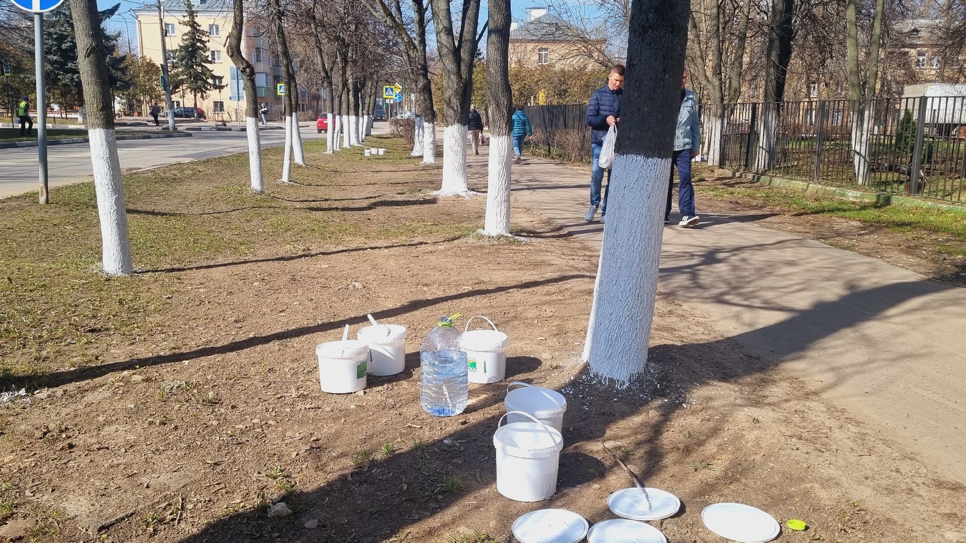 Подмосковье, Ивантеевка, субботник