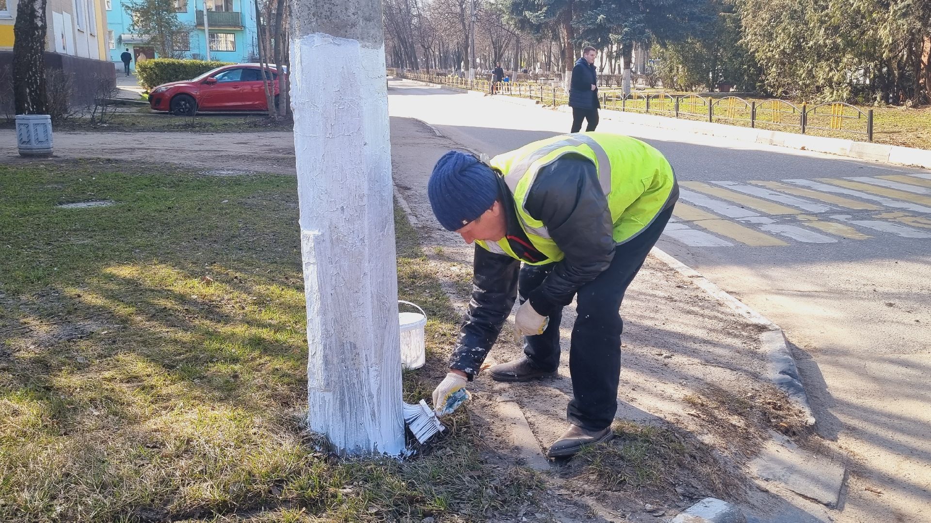 Подмосковье, Ивантеевка, субботник