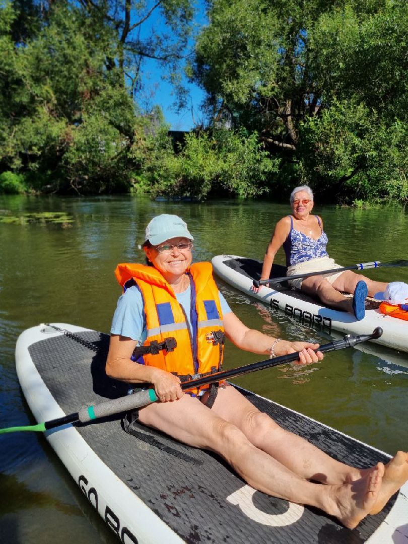 красноармейск,городской округ пушкинский, активное долголетие, сап-сёрфинг,