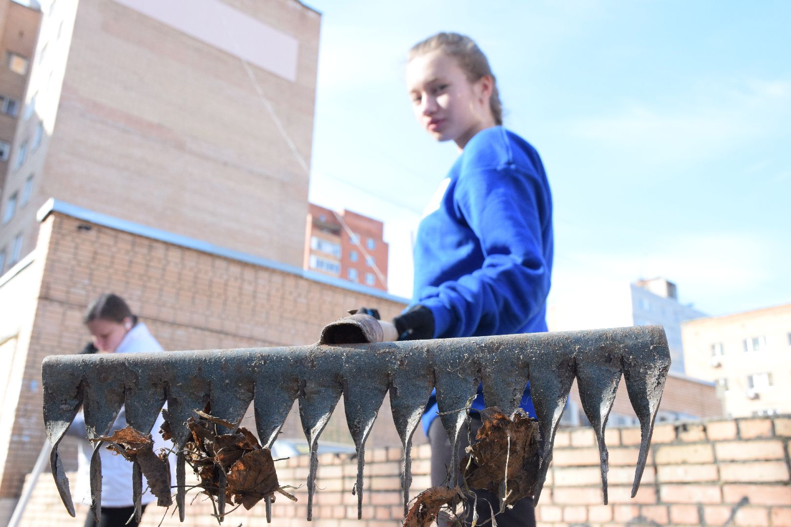Павловский Посад, городской округ Павловский Посад, благоустройство, апрель, субботник