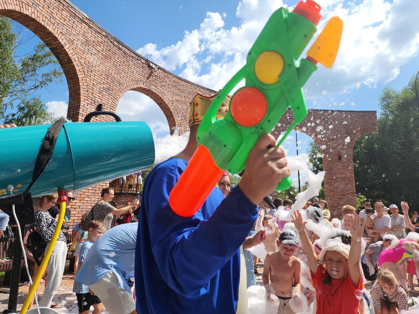 день нептуна, пенная вечеринка, мытищи, дети,