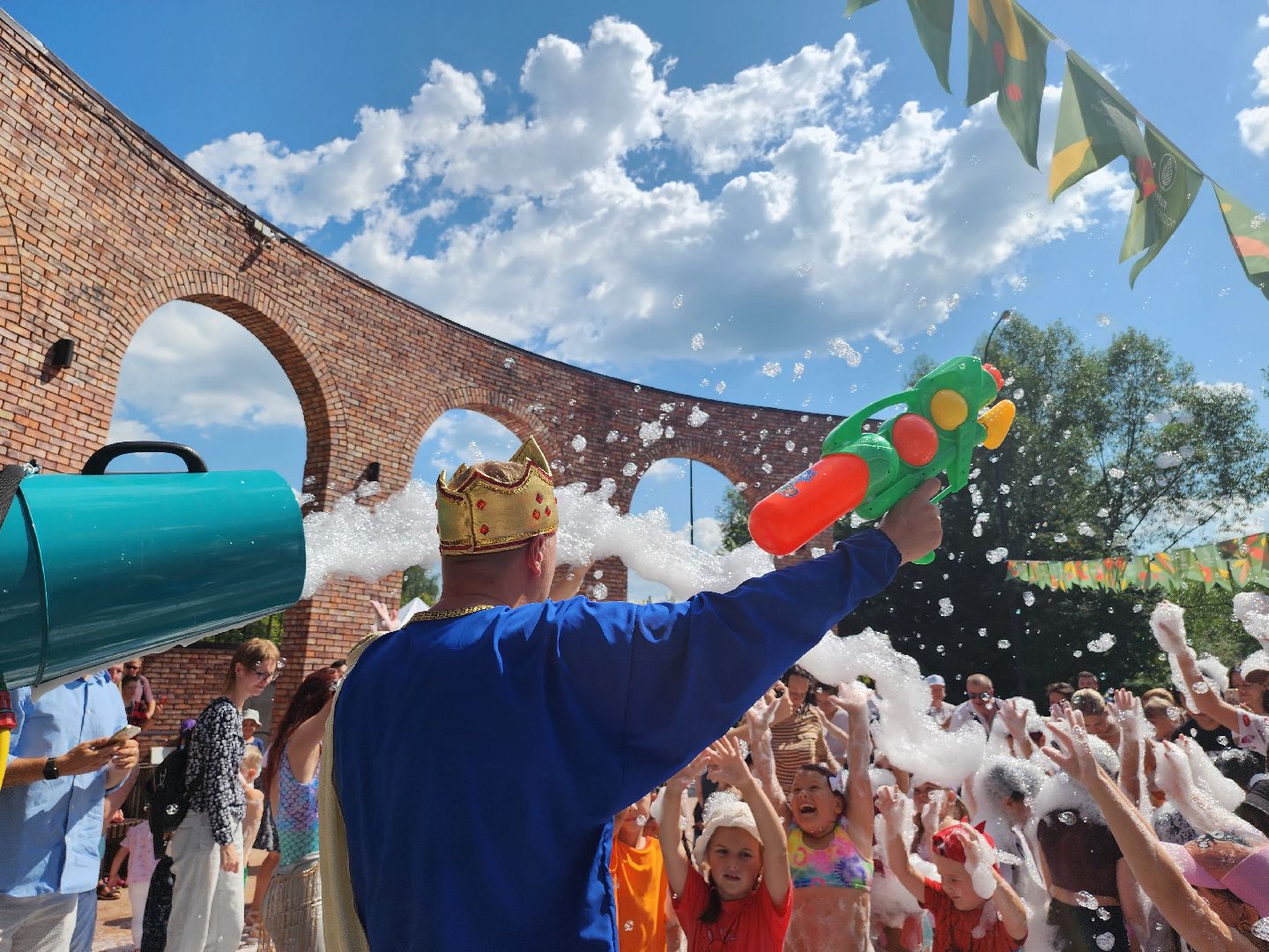 день нептуна, пенная вечеринка, мытищи, дети,