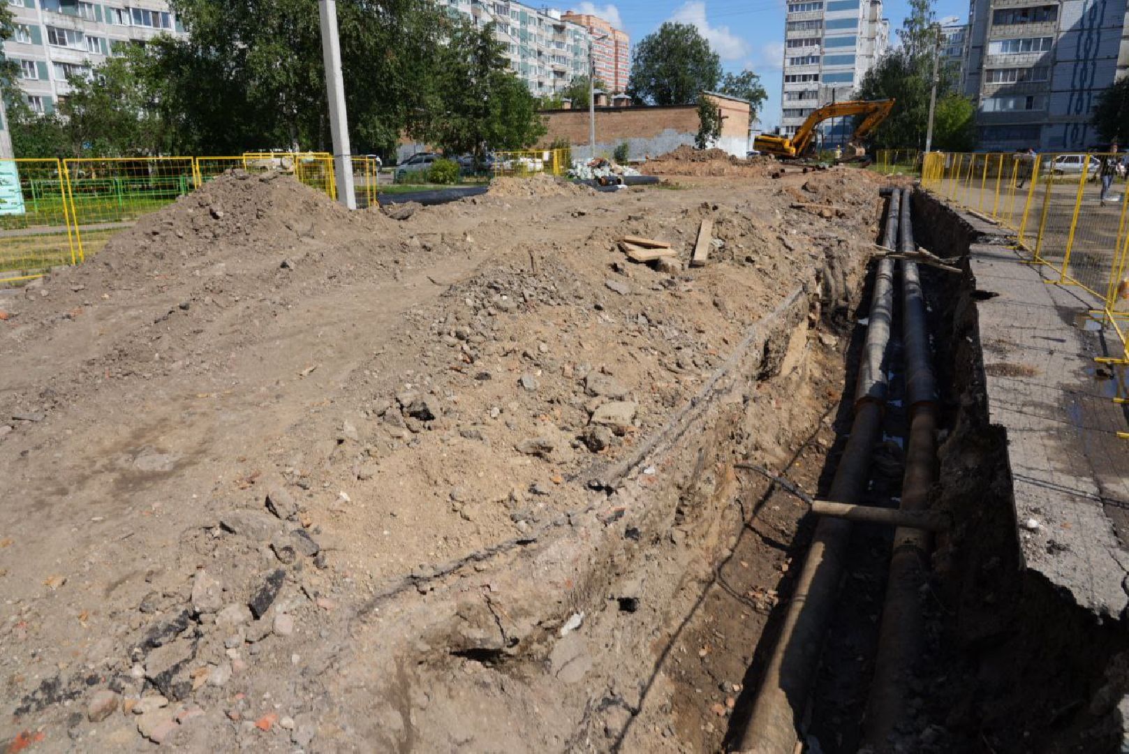 ЖКХ, Теплотрасса, Сергиев Посад, Газпром теплоэнерго МО, Горячая вода, Отопление, Подготовка к зиме,