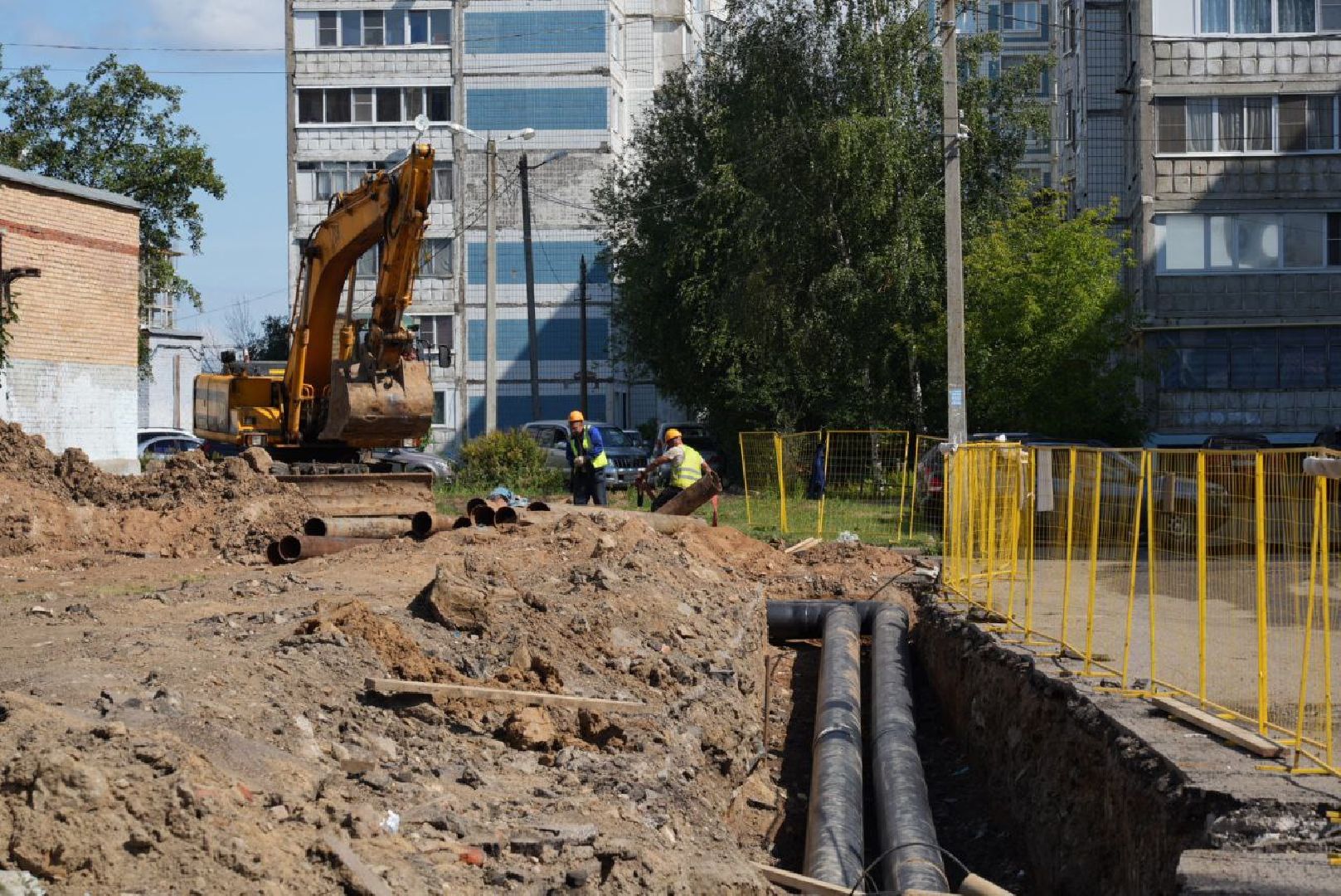 ЖКХ, Теплотрасса, Сергиев Посад, Газпром теплоэнерго МО, Горячая вода, Отопление, Подготовка к зиме,