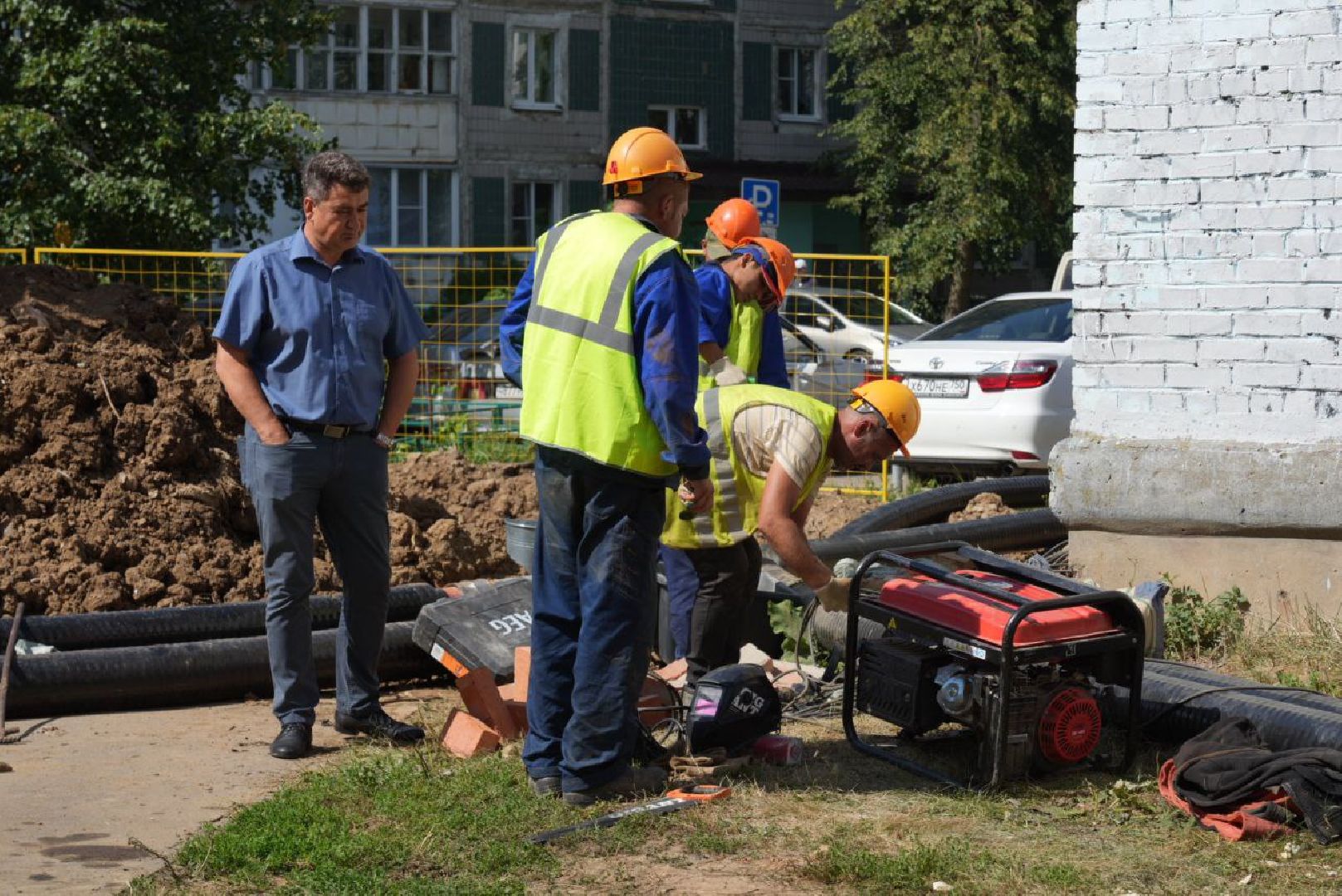 ЖКХ, Теплотрасса, Сергиев Посад, Газпром теплоэнерго МО, Горячая вода, Отопление, Подготовка к зиме,
