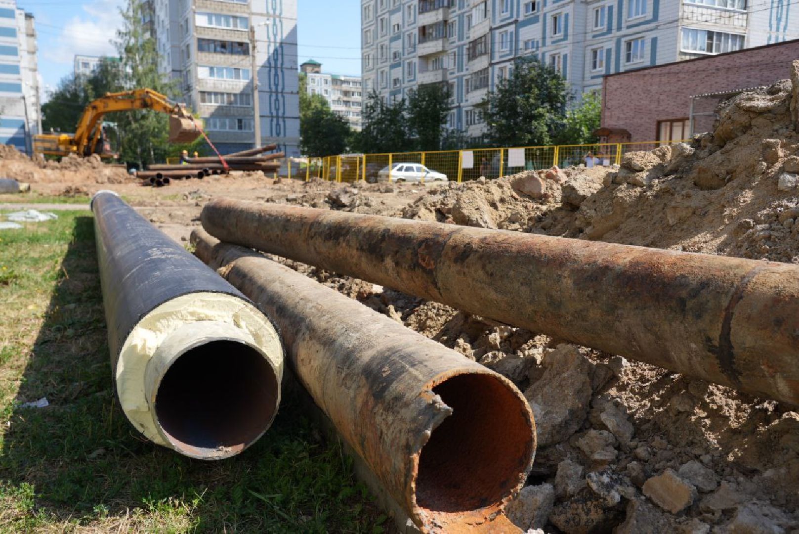 ЖКХ, Теплотрасса, Сергиев Посад, Газпром теплоэнерго МО, Горячая вода, Отопление, Подготовка к зиме,