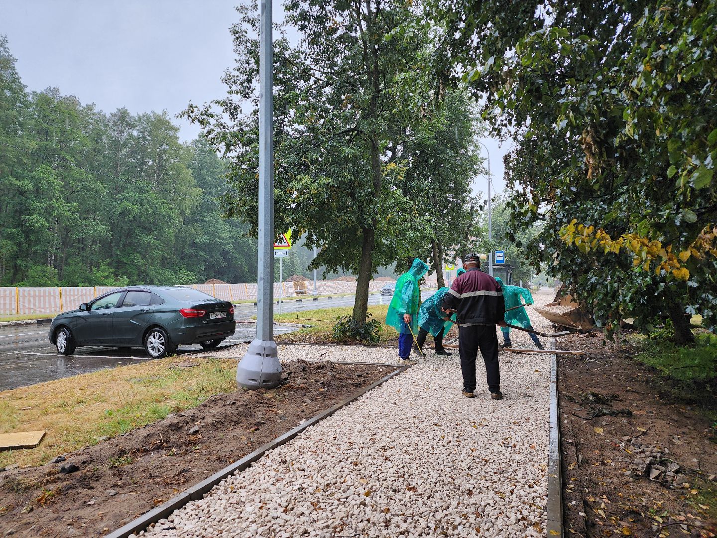 Дубна, Тротуар, Асфальт, Ремонт,