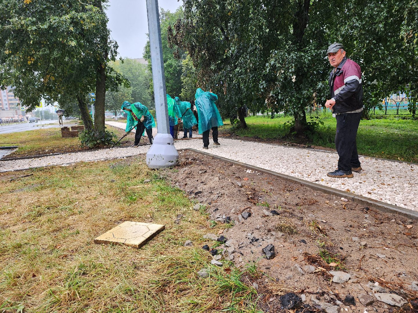 Дубна, Тротуар, Асфальт, Ремонт,