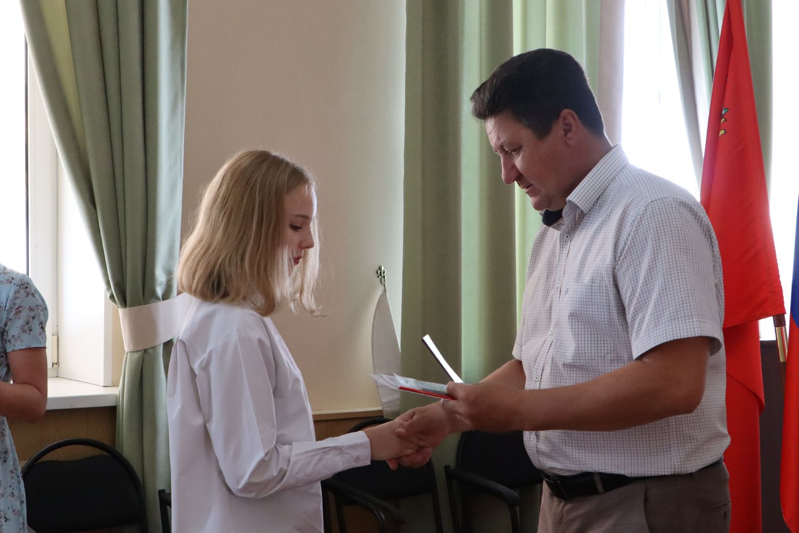 Серебряные Пруды, вручение паспортов,