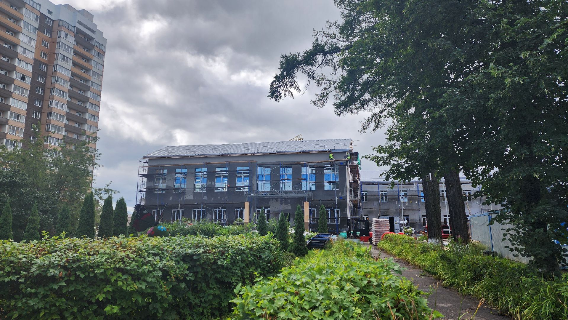 Солнечногорск, школа 5, капремонт, строительство,