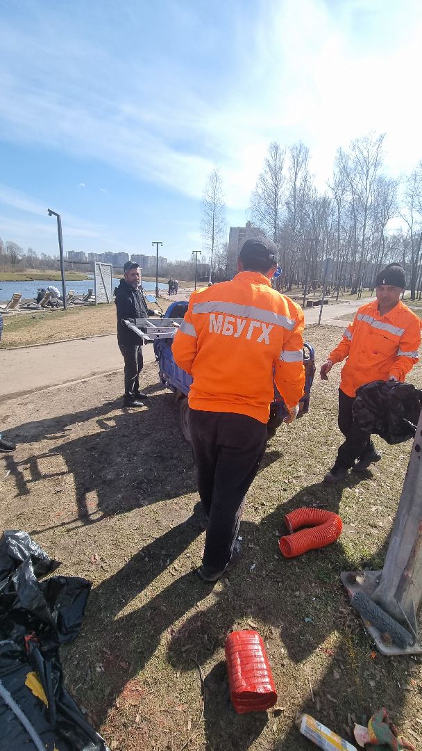 ПЯодмосковье, Иванттеевка, субботник, парки