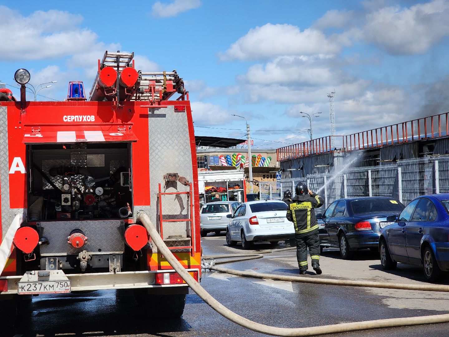 серпухов, пожар, мчс,