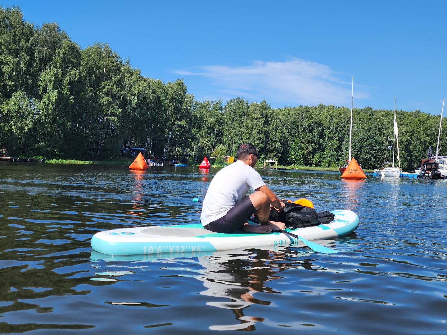 соревнования по плаванию, клязьменское водохранилище, мытищи, спорт,