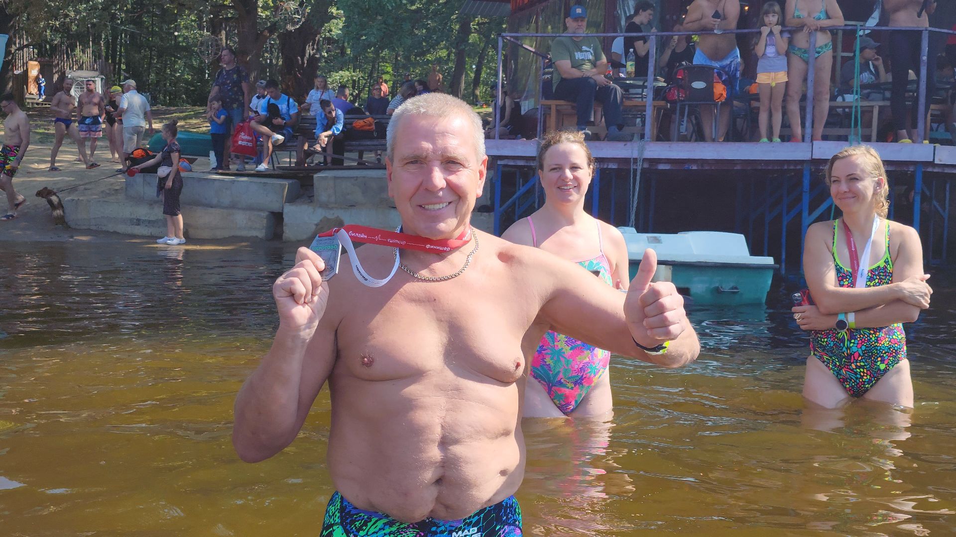 соревнования по плаванию, клязьменское водохранилище, мытищи, спорт,