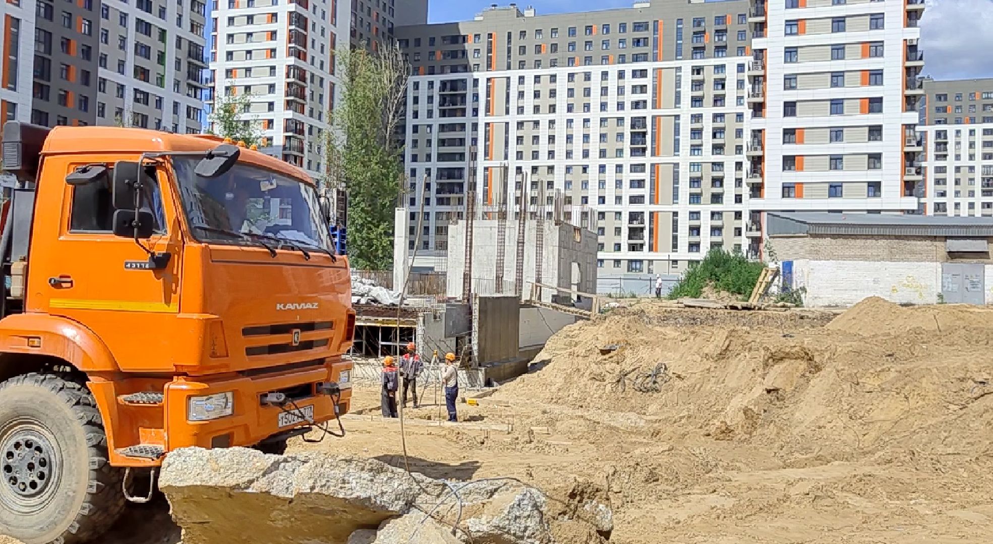 вок, строительство школы, социальный объект,