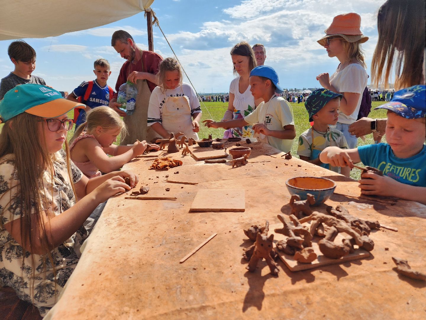 Чехов, село Молоди, фестиваль Гуляй город, мастер классы, занятия, игры, народные забавы,