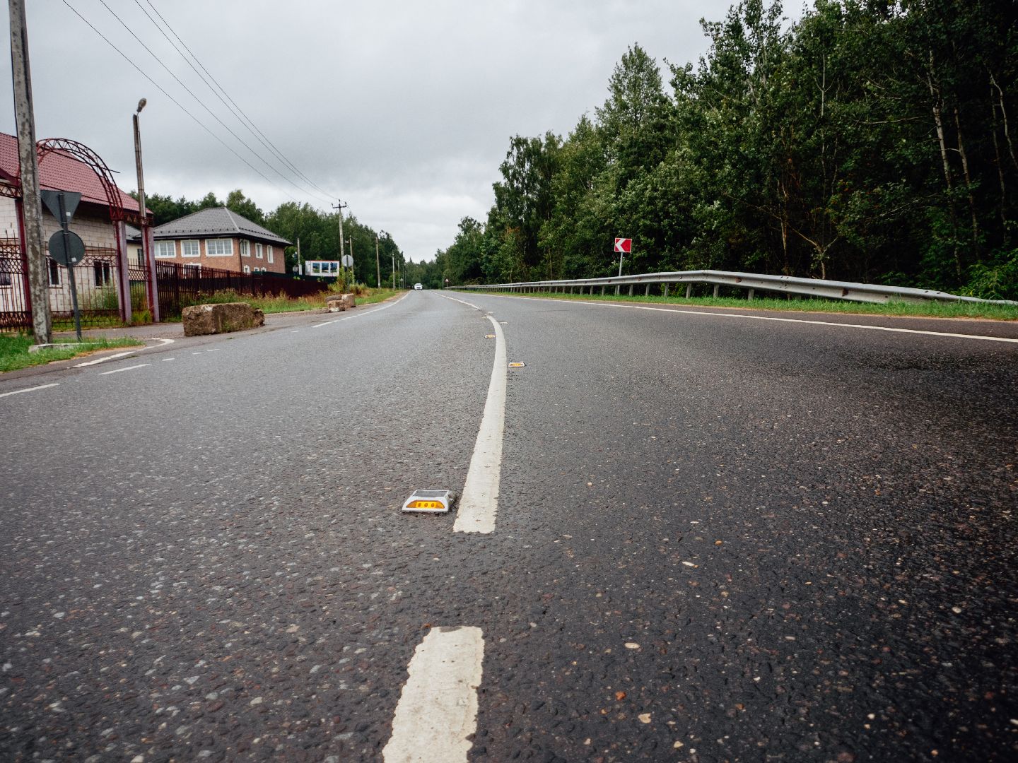 подмосковье, дороги, катафоты, безопасность на дорогах,