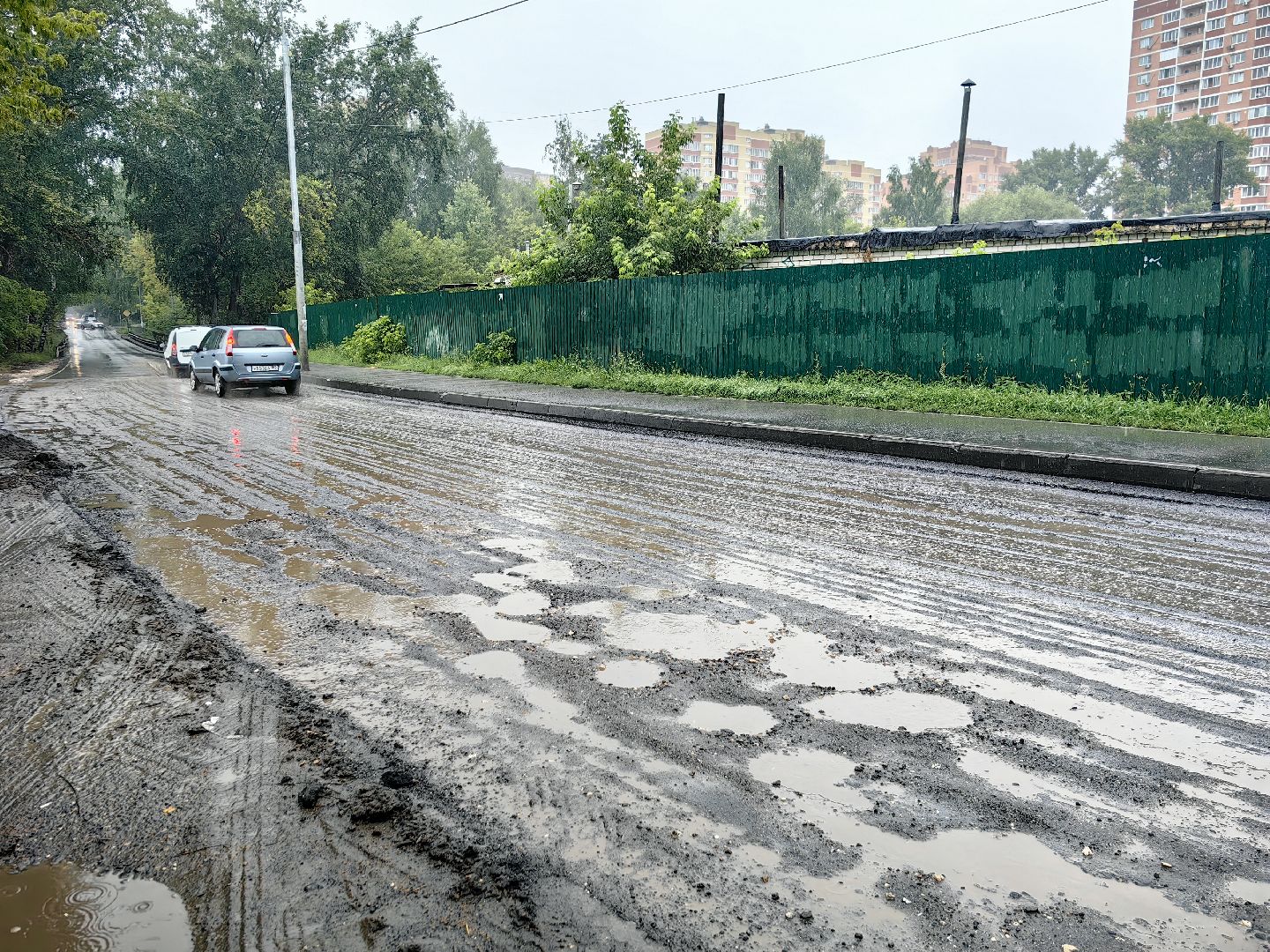 дороги, ремонт, асфальт, улица, щёлково,