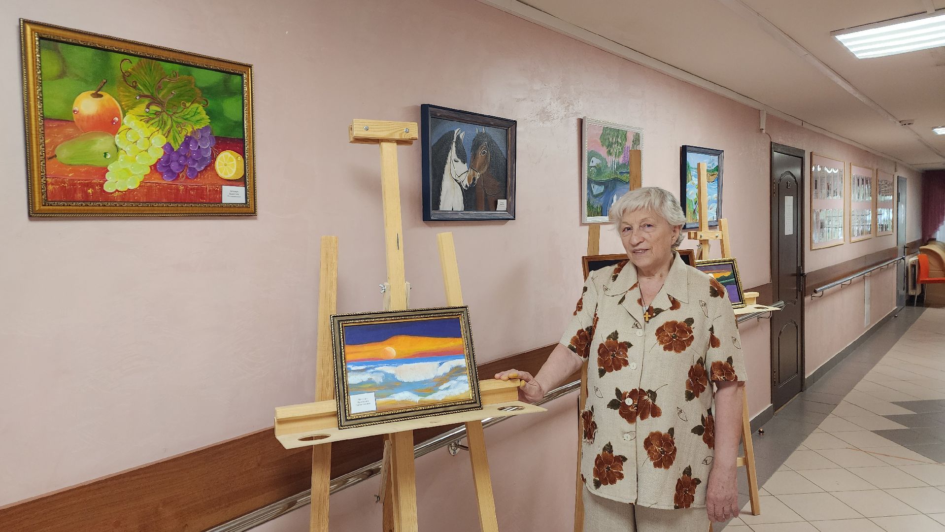 ивантеевка, пушкинский, экспозиция, картины, инвалид, художественная выставка, реабилитационный центр,