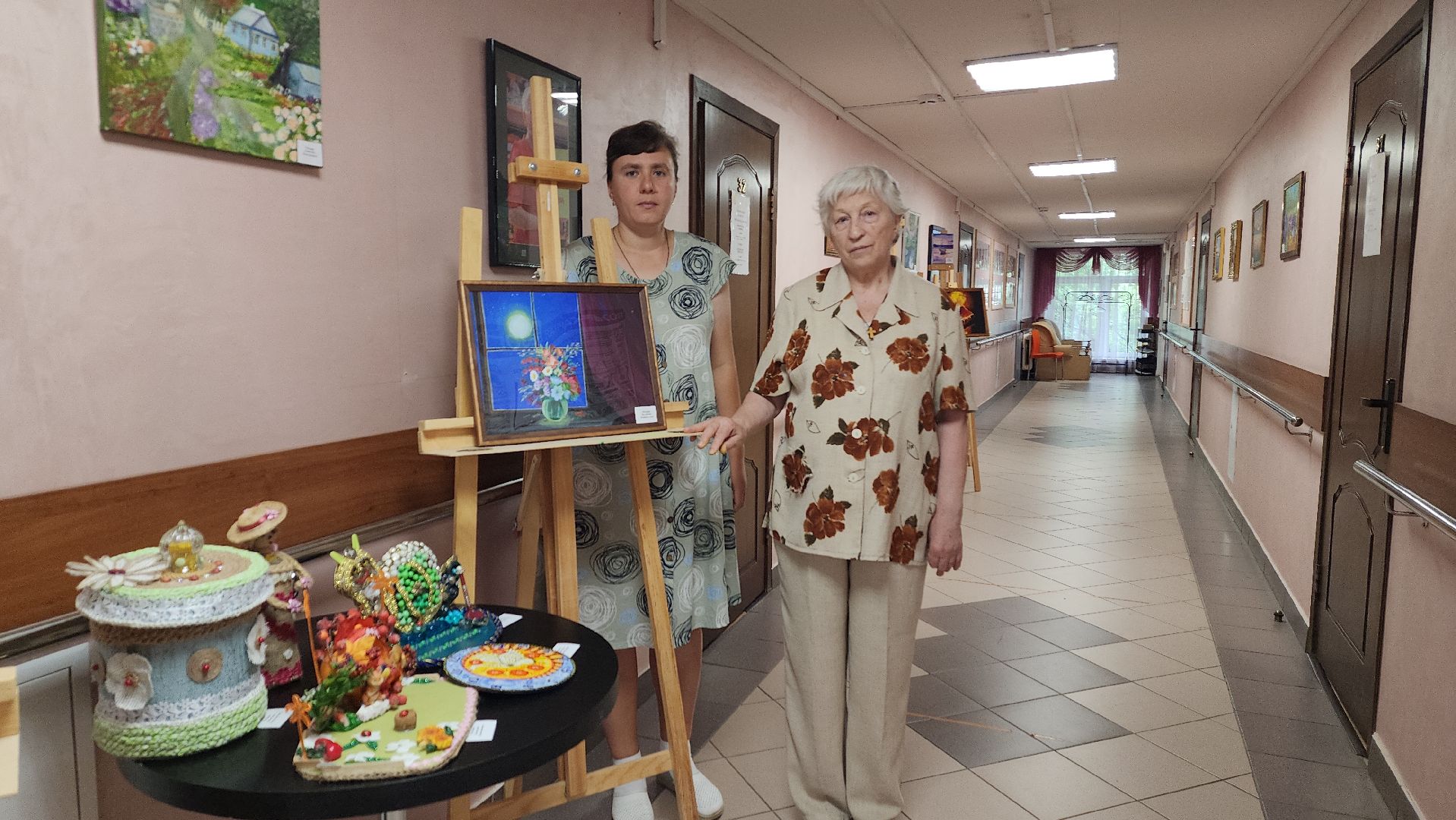 ивантеевка, пушкинский, экспозиция, картины, инвалид, художественная выставка, реабилитационный центр,