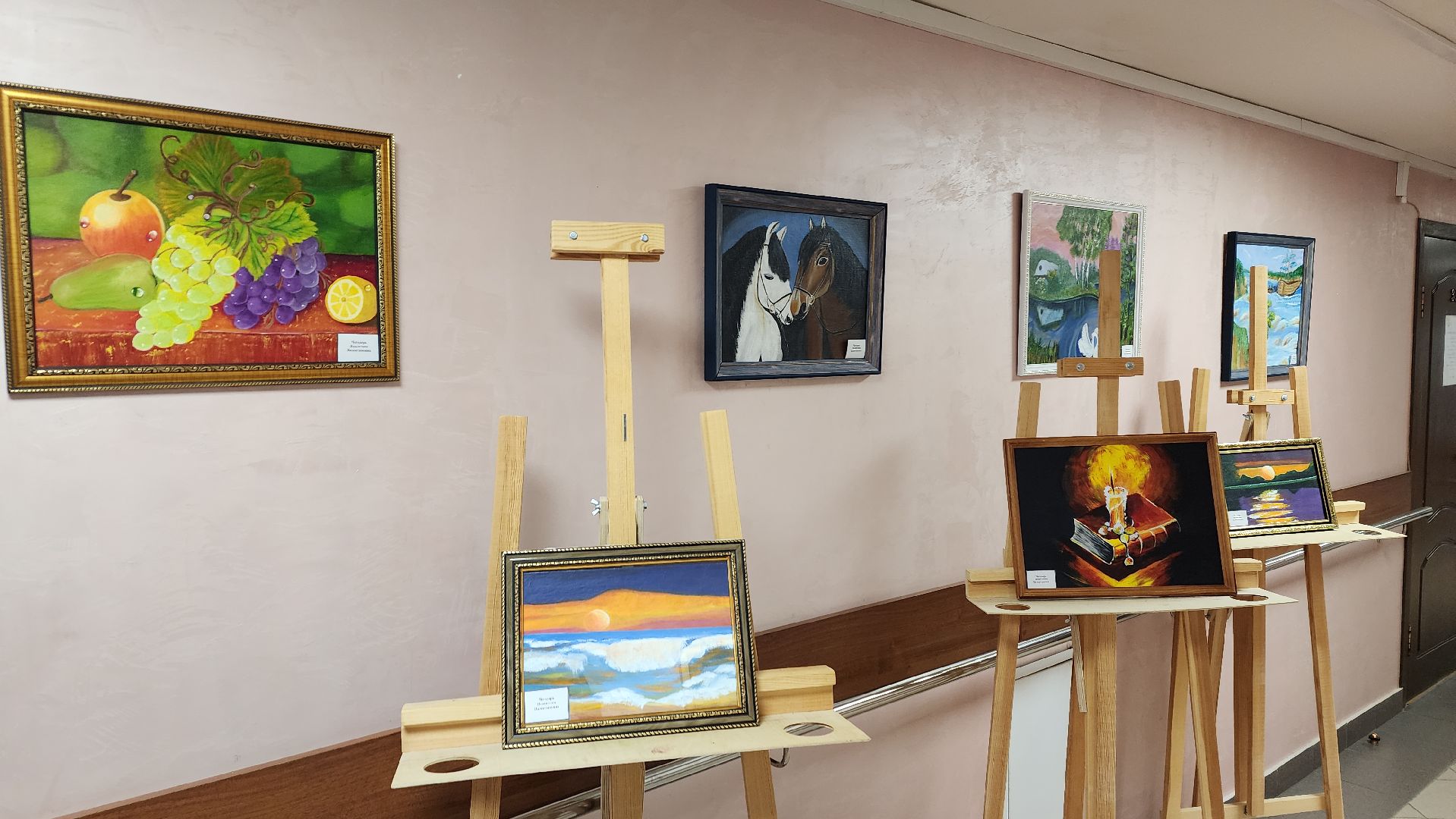 ивантеевка, пушкинский, экспозиция, картины, инвалид, художественная выставка, реабилитационный центр,