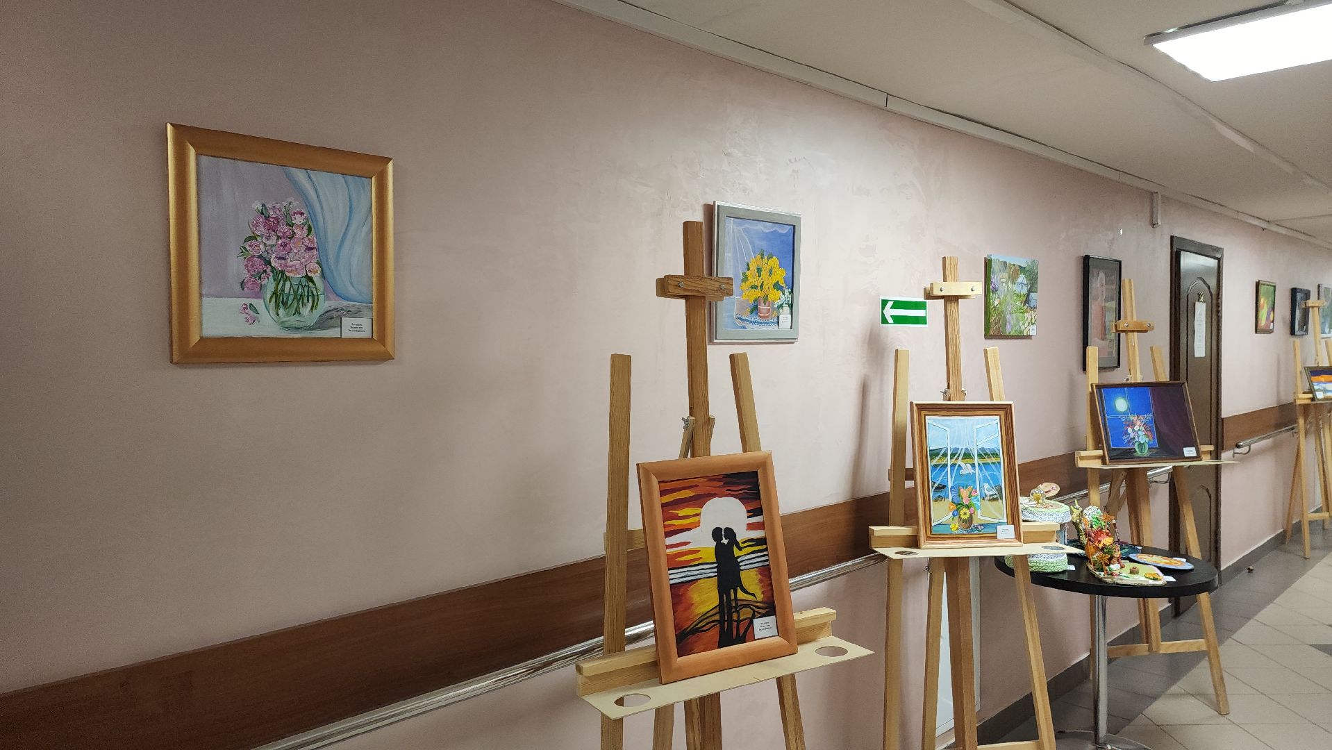 ивантеевка, пушкинский, экспозиция, картины, инвалид, художественная выставка, реабилитационный центр,