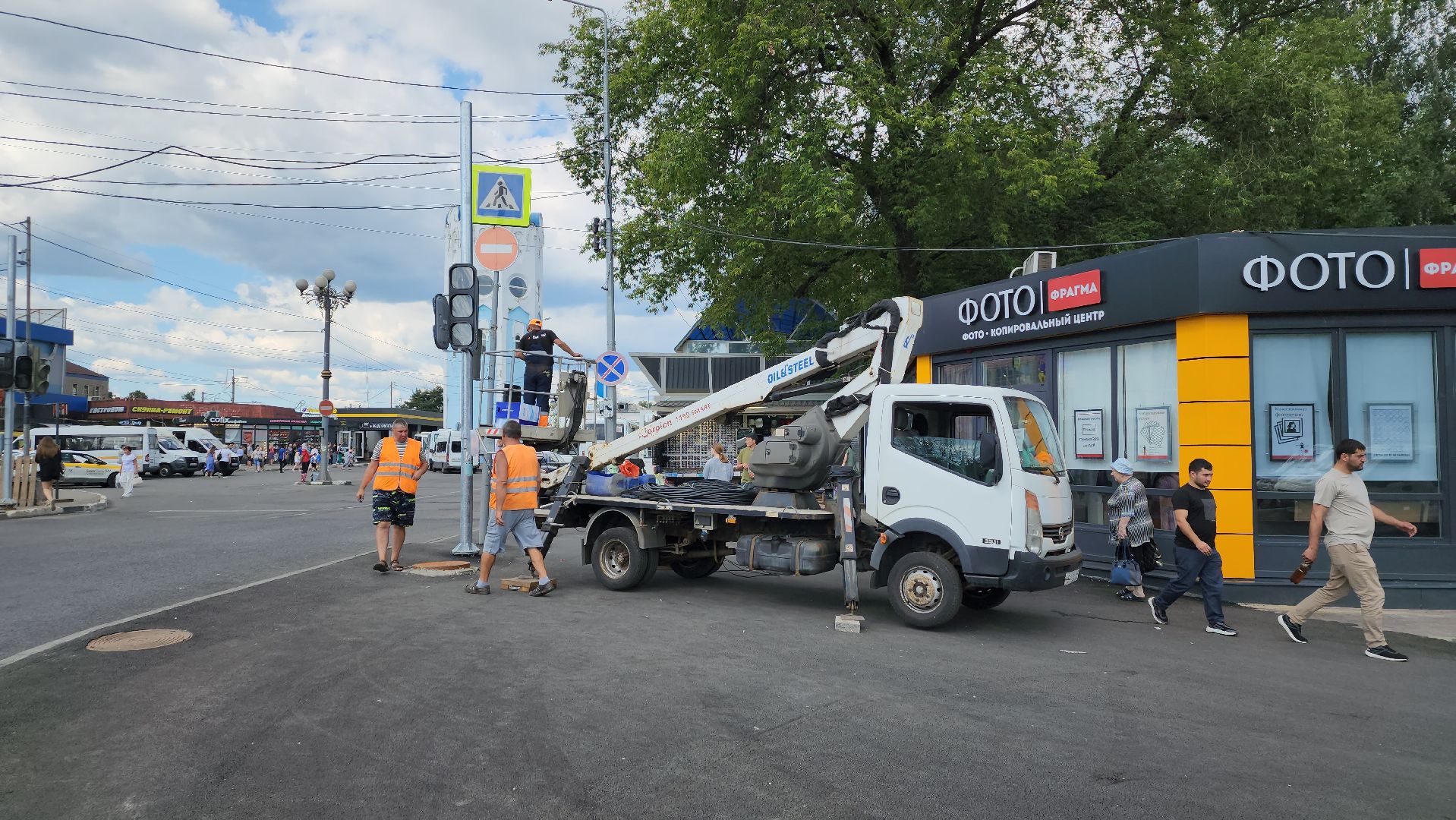 пушкино, светофор, площадь, дорожная инфраструктура,