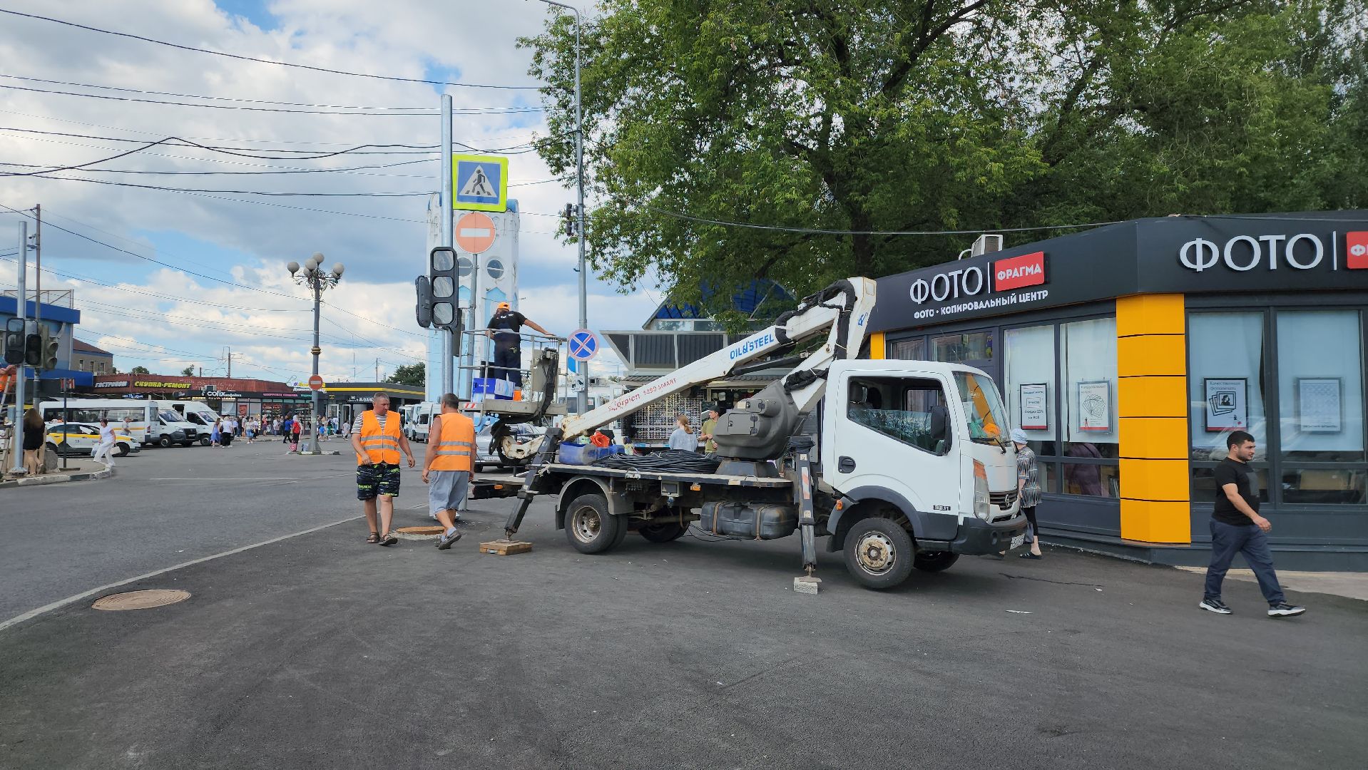 пушкино, светофор, площадь, дорожная инфраструктура,