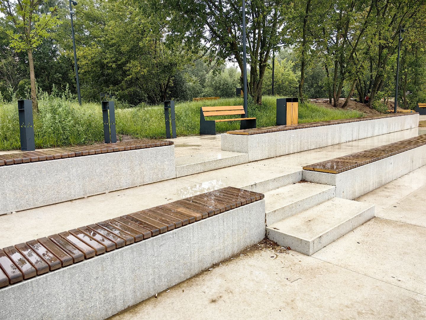 благоуйстройство, озеро, Формирование комфортной городской среды, амфитеатр, щёлково,