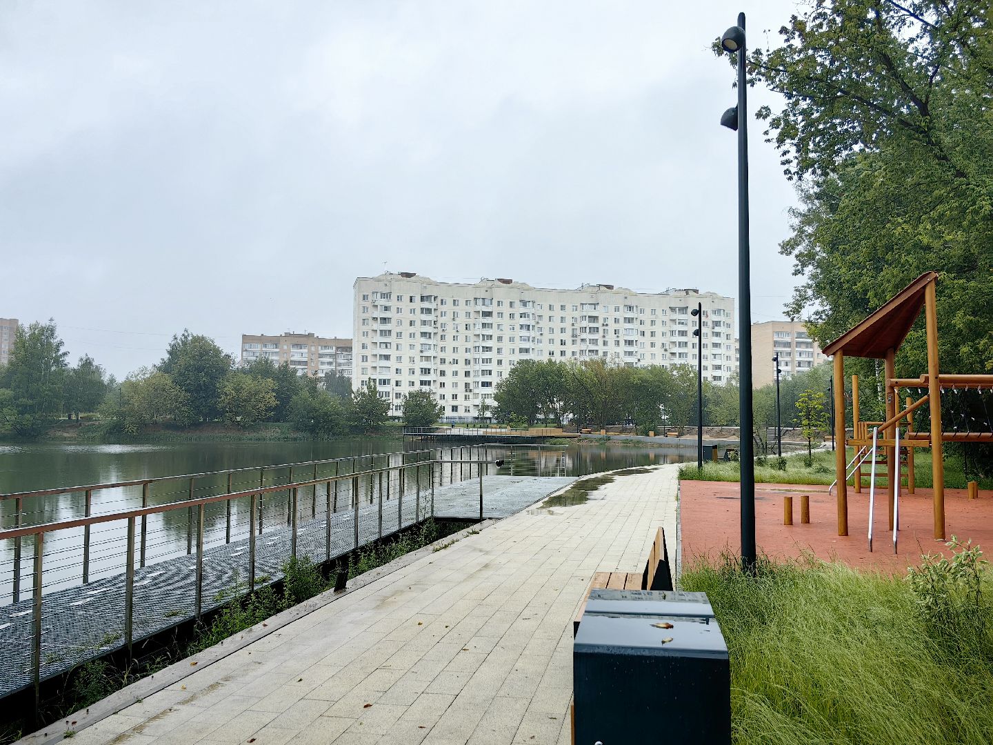 благоуйстройство, озеро, Формирование комфортной городской среды, амфитеатр, щёлково,