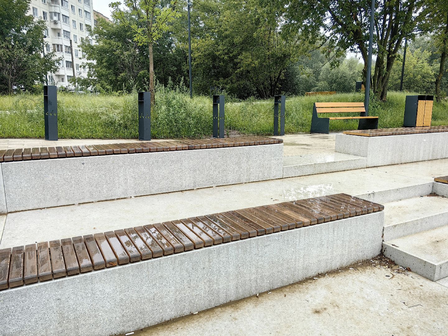 благоуйстройство, озеро, Формирование комфортной городской среды, амфитеатр, щёлково,