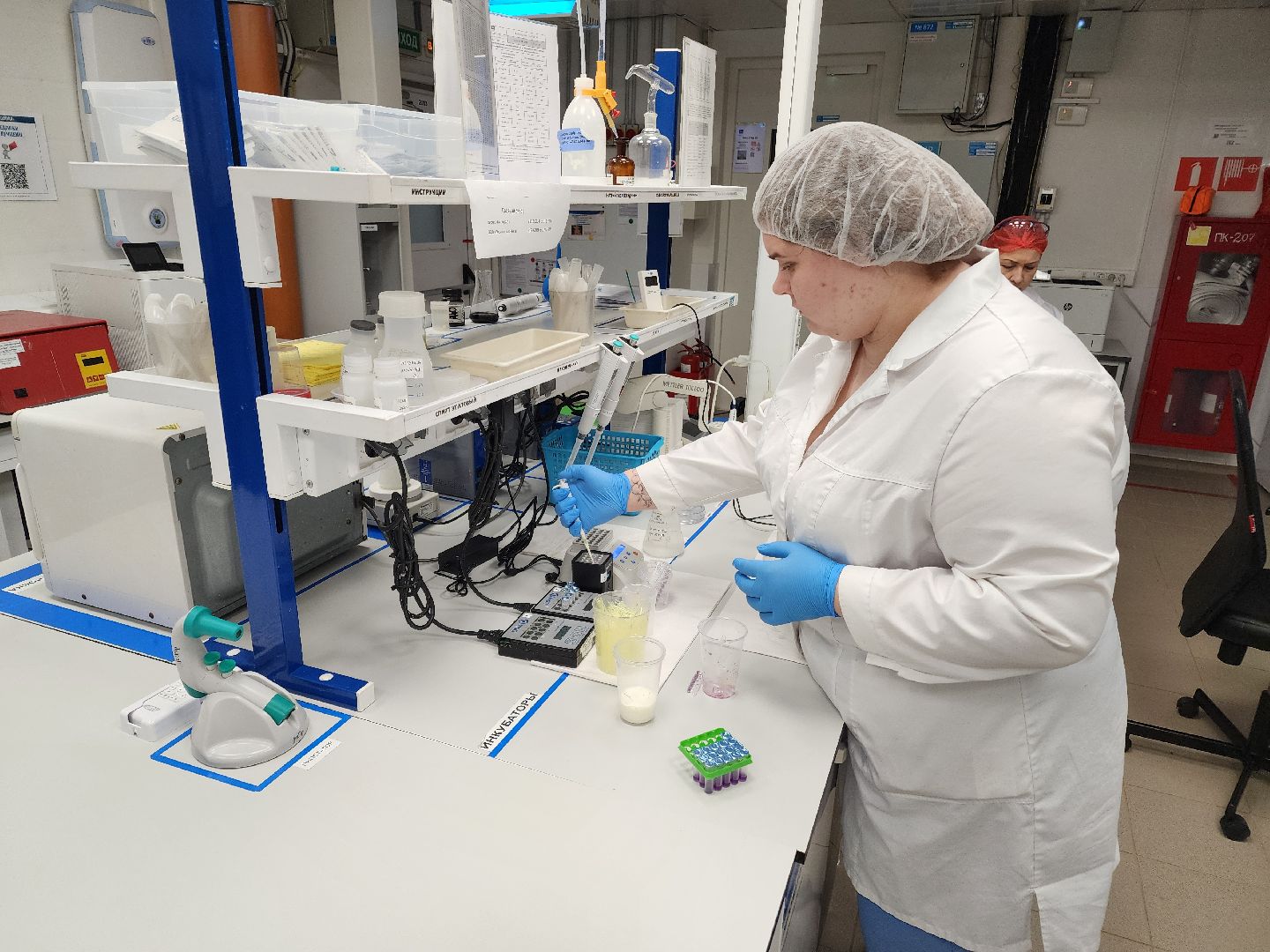 Чехов, поселок Любучаны, компания Health and Nutrition, завод, молочная продукция, качество, безопасность, контроль, проверка, тестирование, мониторинг,