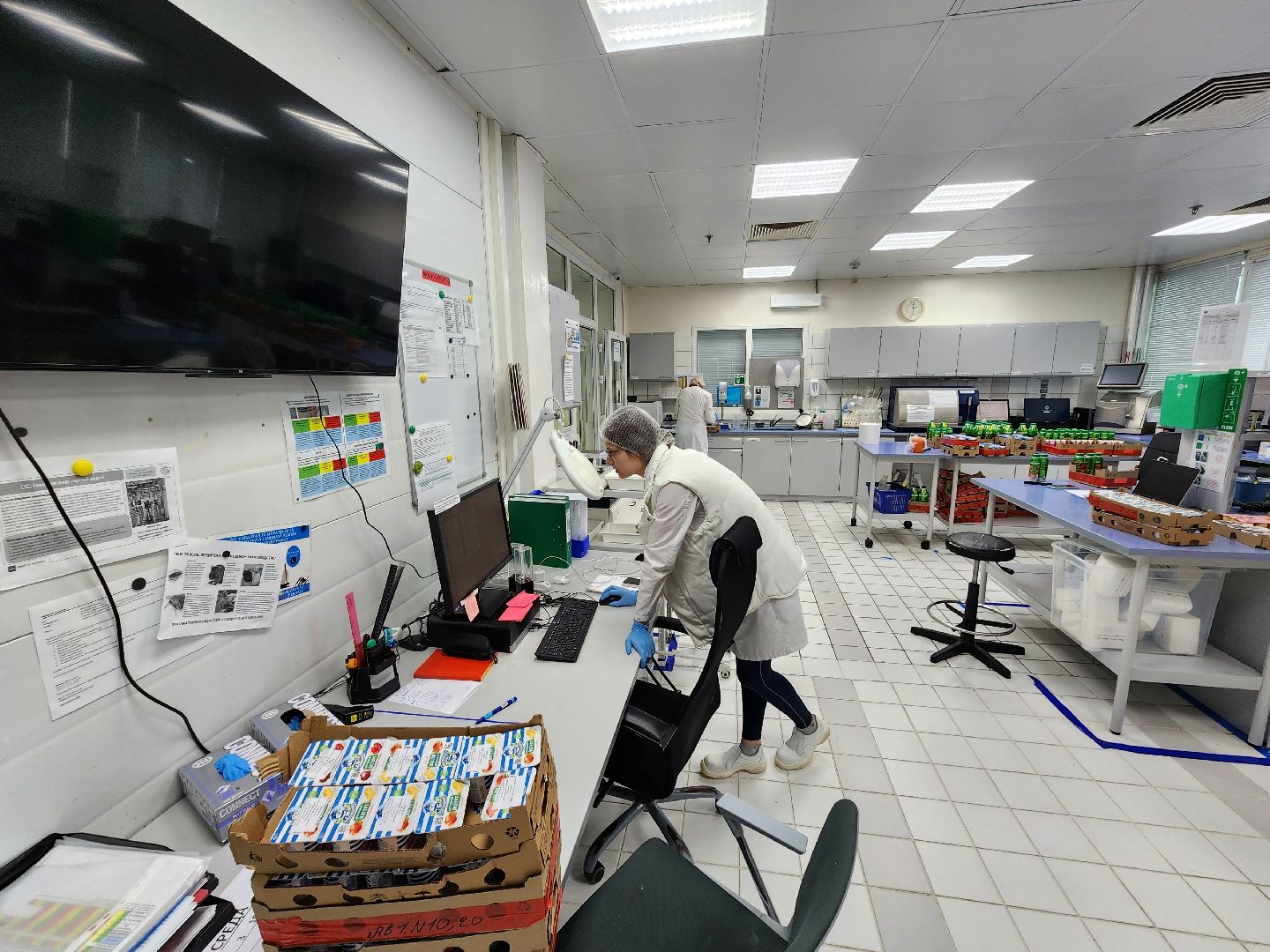 Чехов, поселок Любучаны, компания Health and Nutrition, завод, молочная продукция, качество, безопасность, контроль, проверка, тестирование, мониторинг,