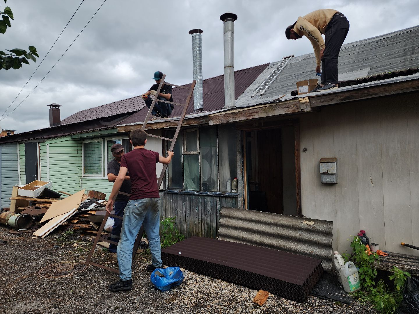 красногорск, сво, ремонт крыши,