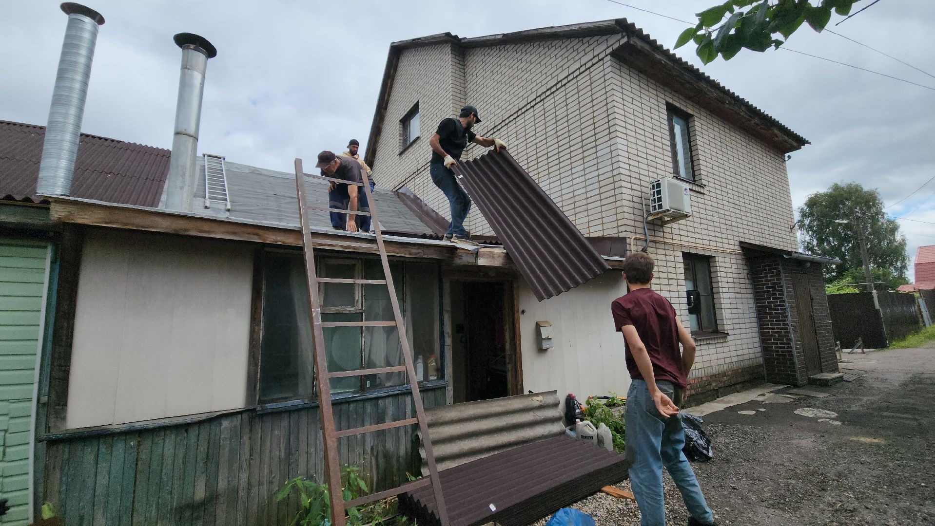 красногорск, сво, ремонт крыши,